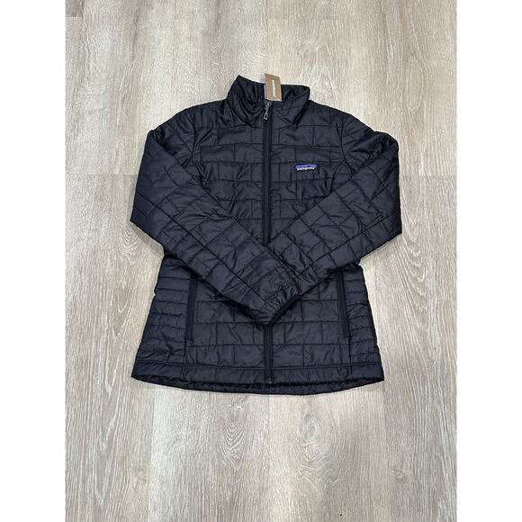 Patagonia Women's Nano Lightweight Puff Insulated Jacket, Black, Size Small, NWT - Picture 1 of 3